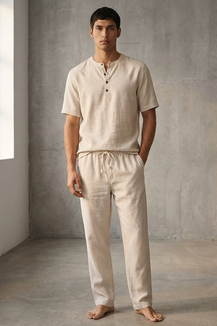 Remy Cord | Men's Cotton Linen Summer Set