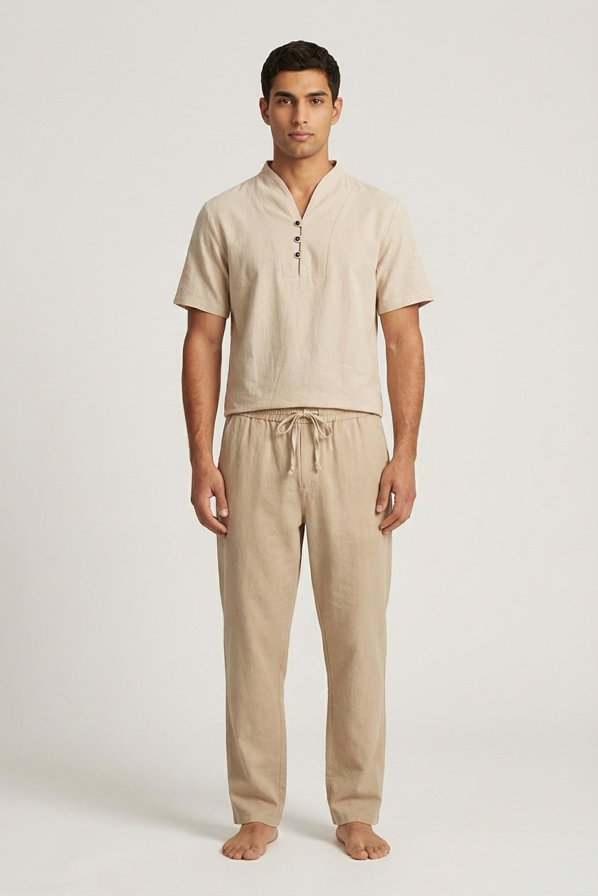 Remy Cord | Men's Cotton Linen Summer Set