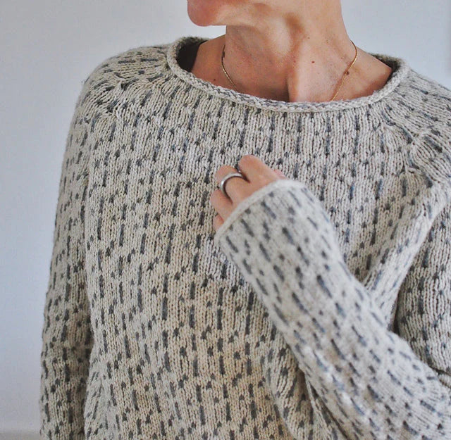 Estée Lussac | Women's Round Neck Knitted Pattern Sweater