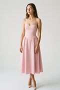 Mira Sante | Women’s Corset Midi Dress
