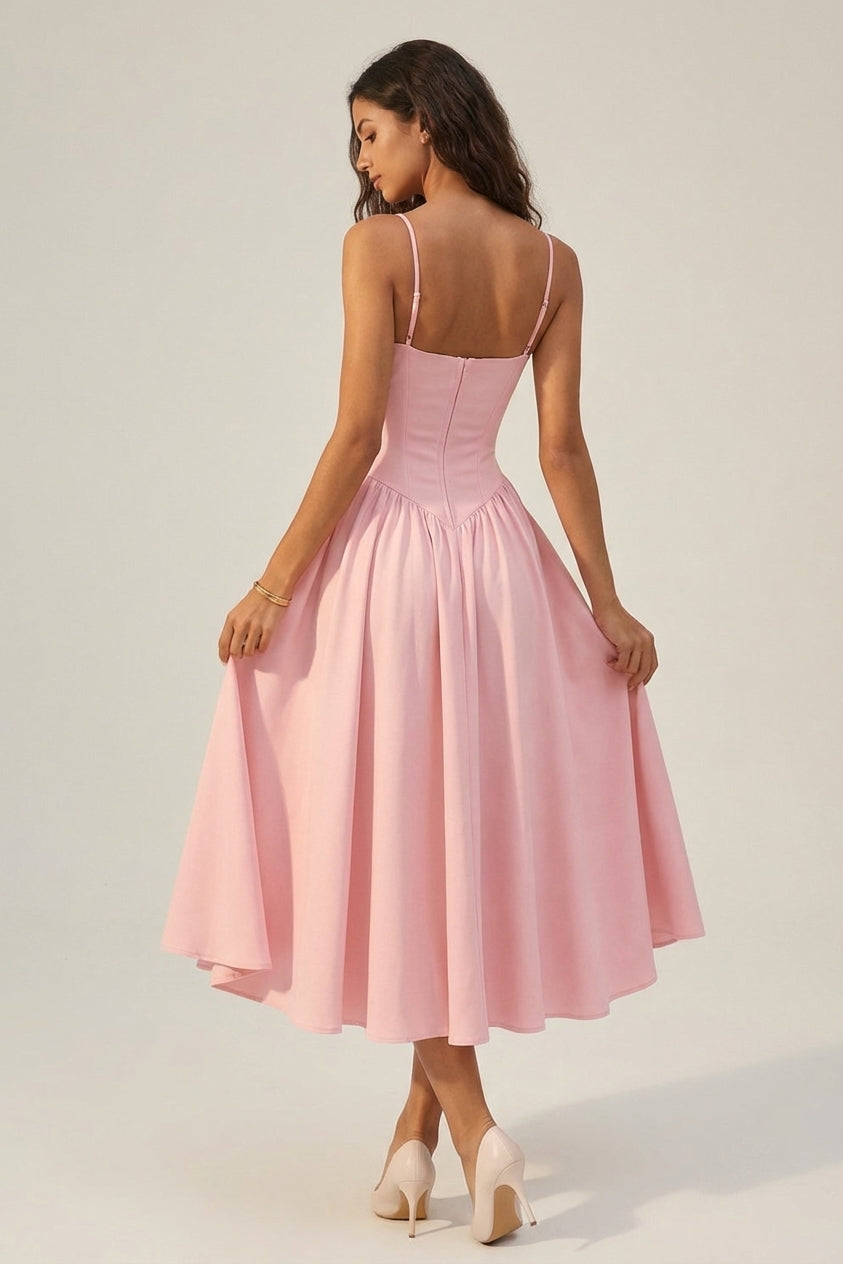 Mira Sante | Women’s Corset Midi Dress