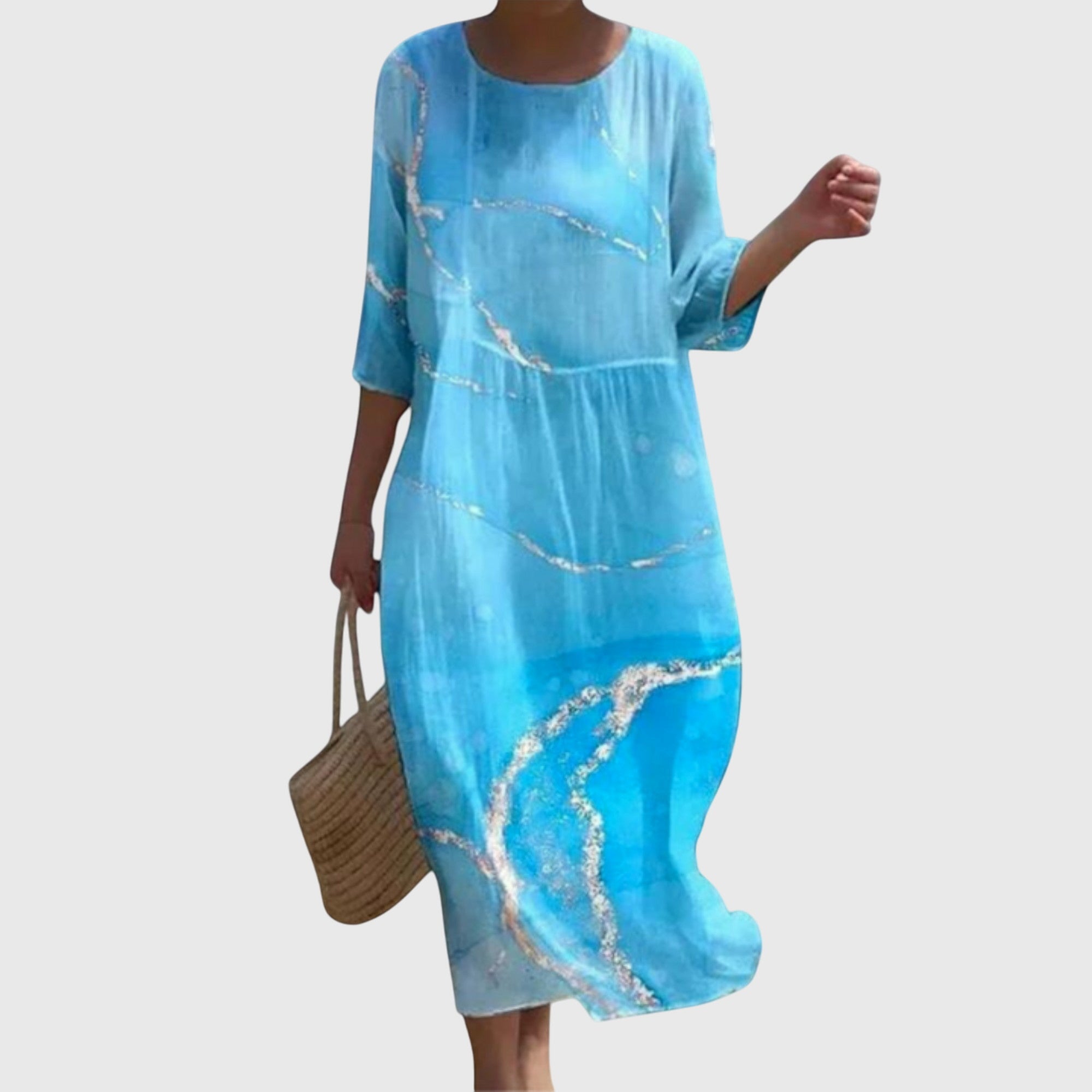 Dario Mell | Women's Stylish Floral Maxi Dress