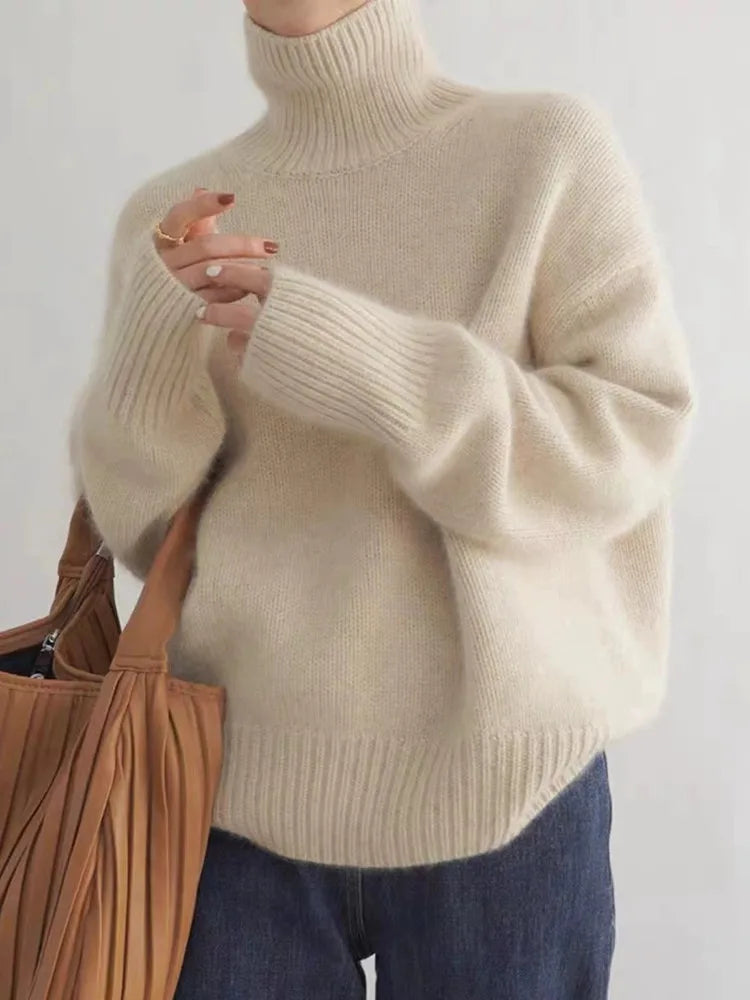 Yasmine Veld | Women's Turtleneck Oversized Fit