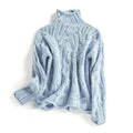 Inès Cresson | Women's Turtleneck With Knit Detail