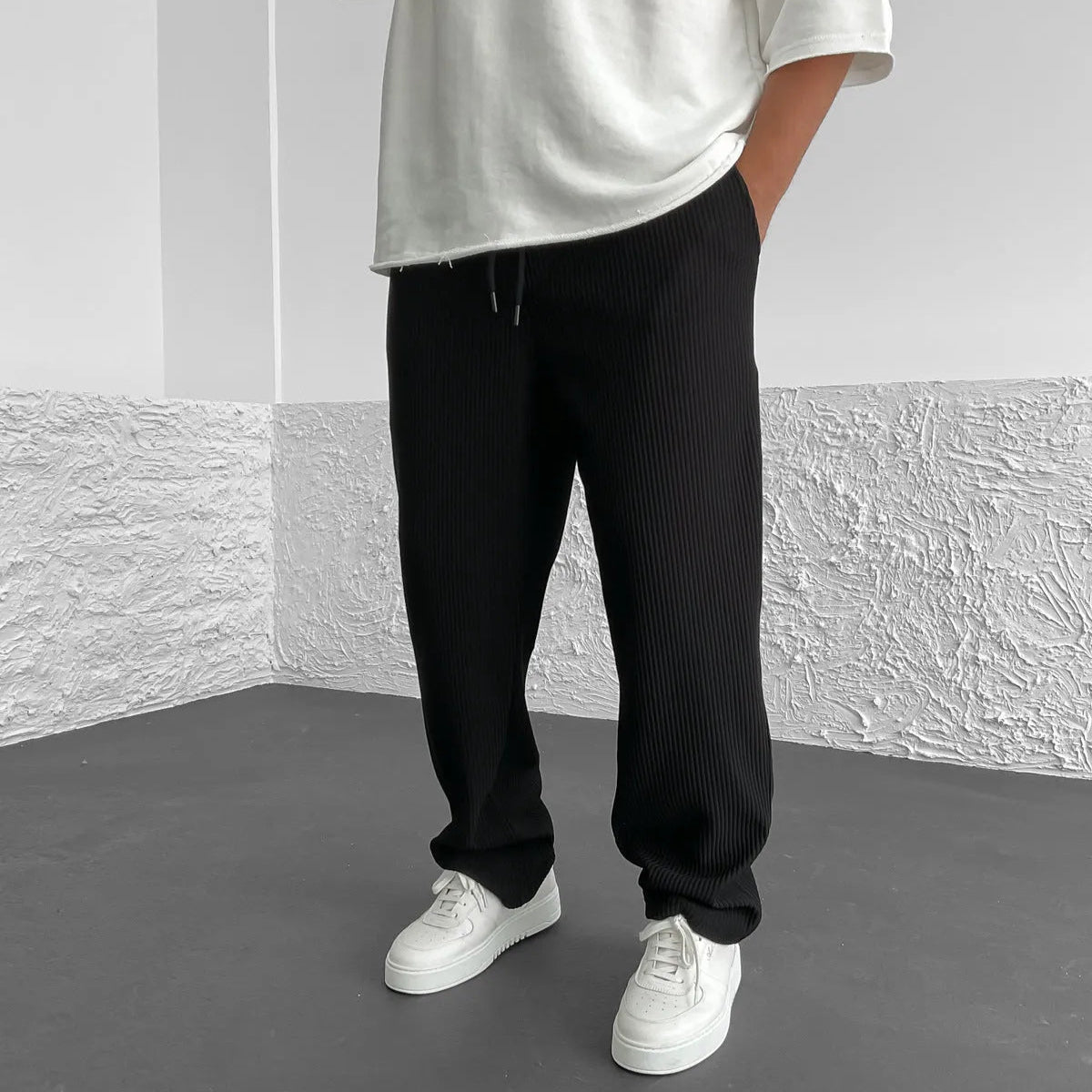 Coraline Pic | Women's Velin Corduroy Knit Pants