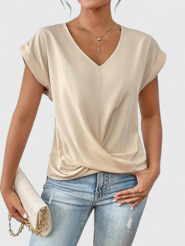 Victoire Maillot | Women's Comfortable V-Neck Top