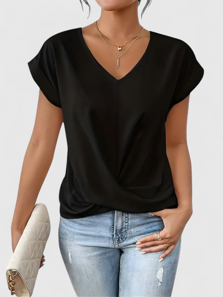 Victoire Maillot | Women's Comfortable V-Neck Top