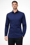 Bram Veld | Men Slim Fit Long Sleeve Shirt