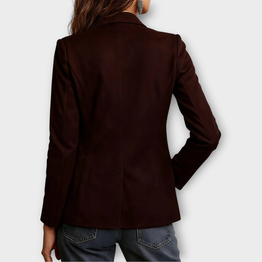 Estée Lan | Women's Vintage Suede Blazer