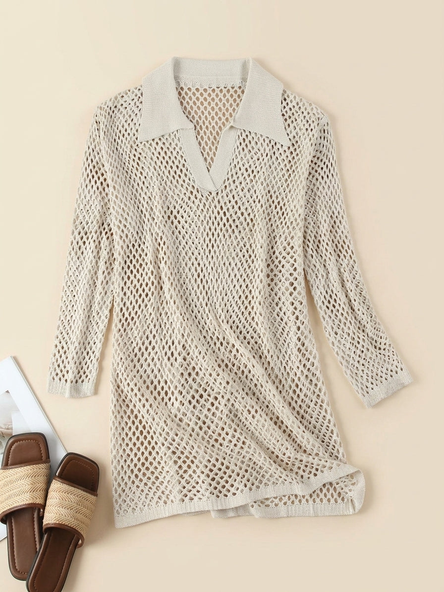 Constance Rey | Women's Crochet Knit Beach Cover Up