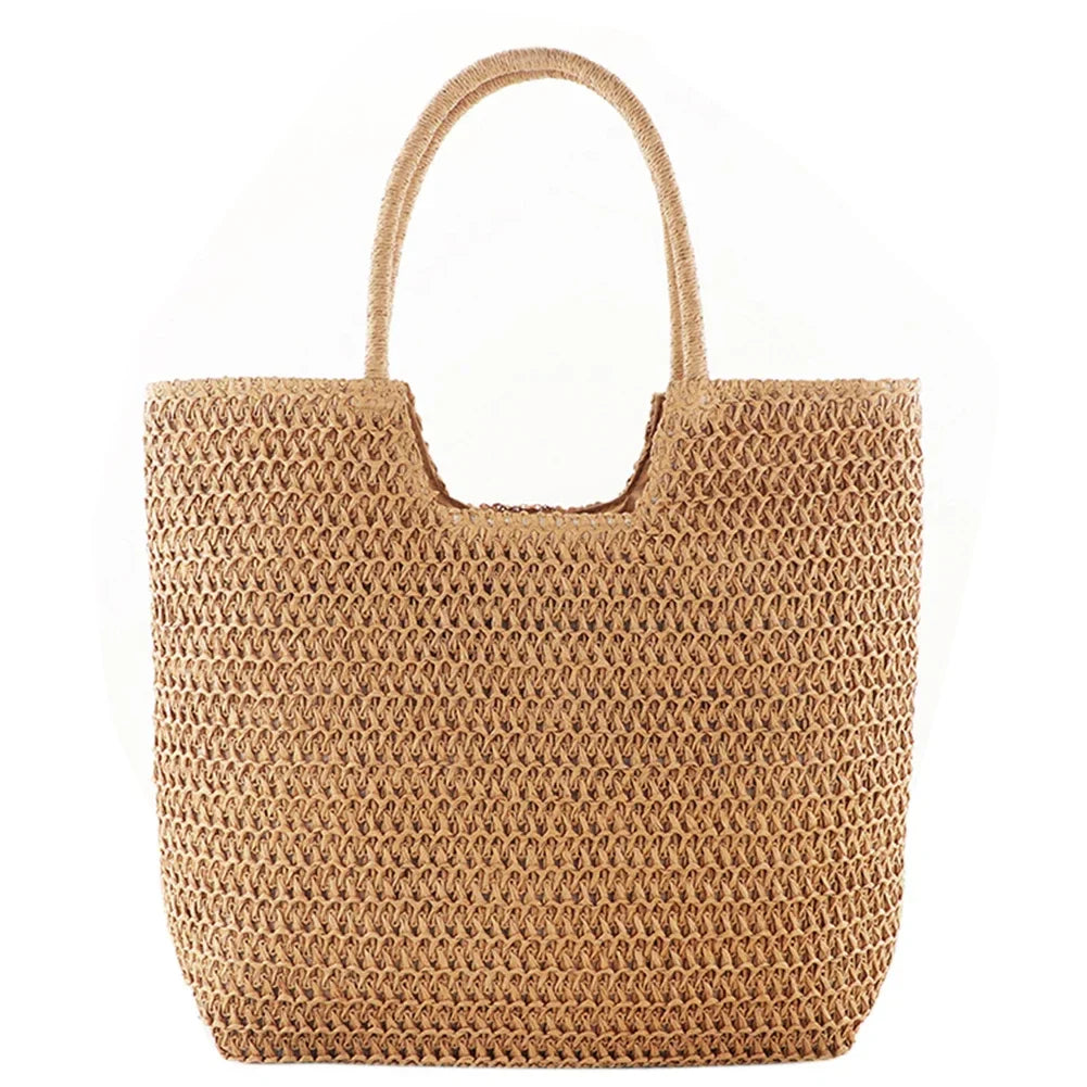 Sasha Vell | Women's Woven Straw Shopper