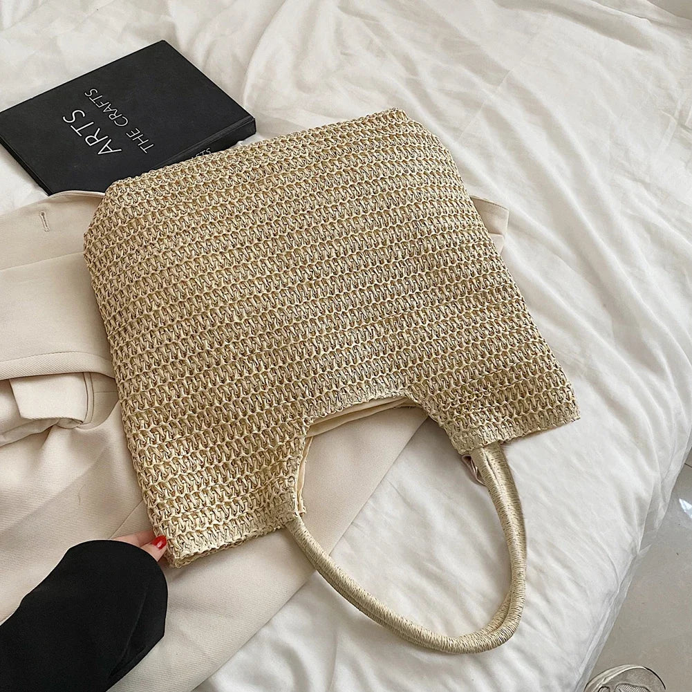 Sasha Vell | Women's Woven Straw Shopper