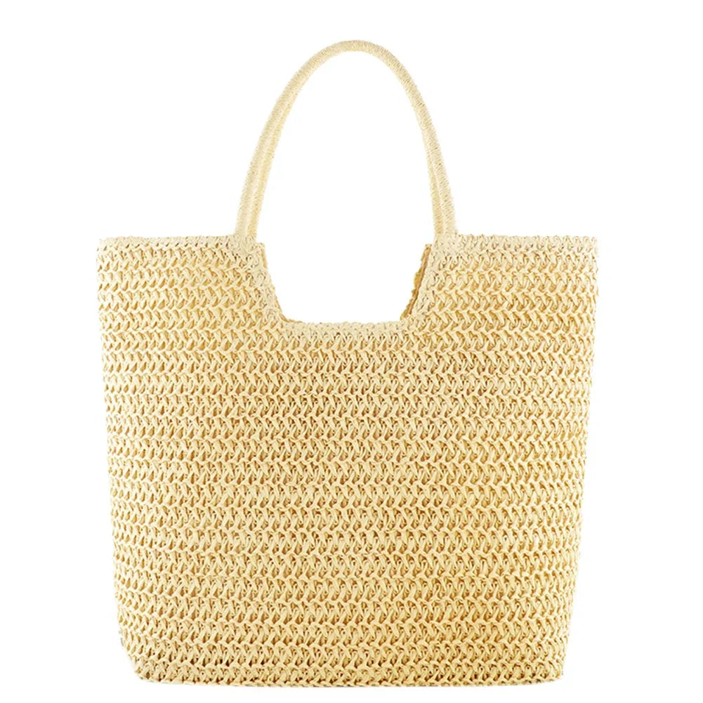 Sasha Vell | Women's Woven Straw Shopper