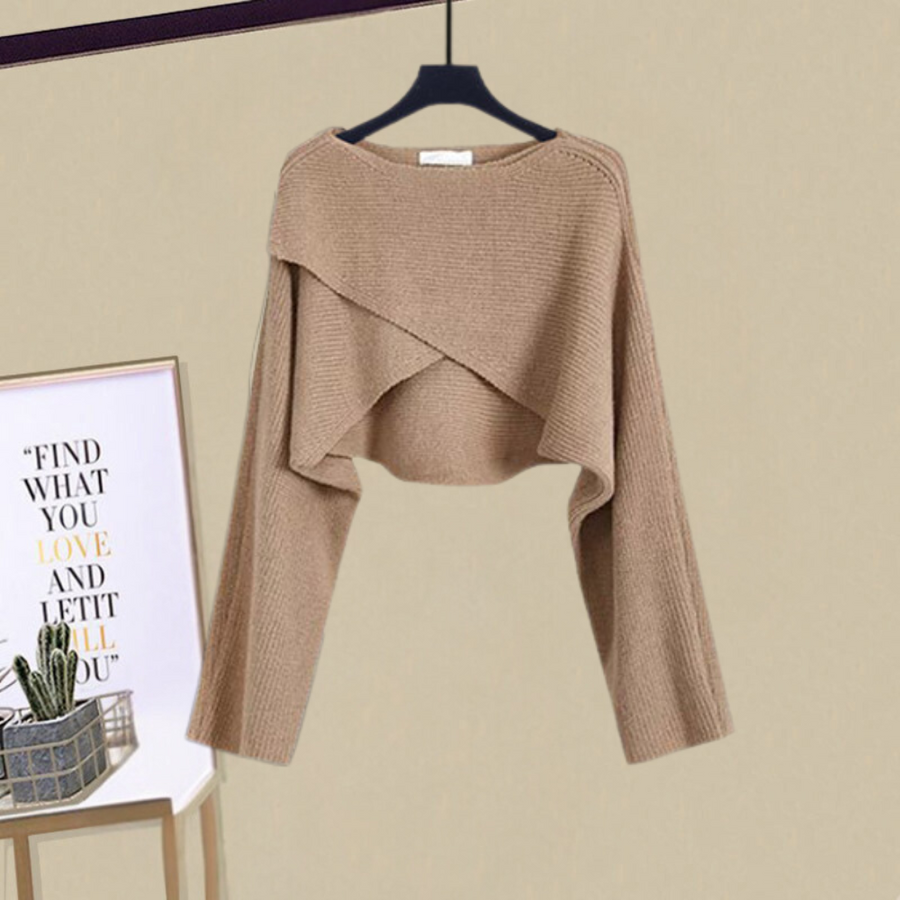 Valérie Beren | Women's Wrap Front Cropped Dress